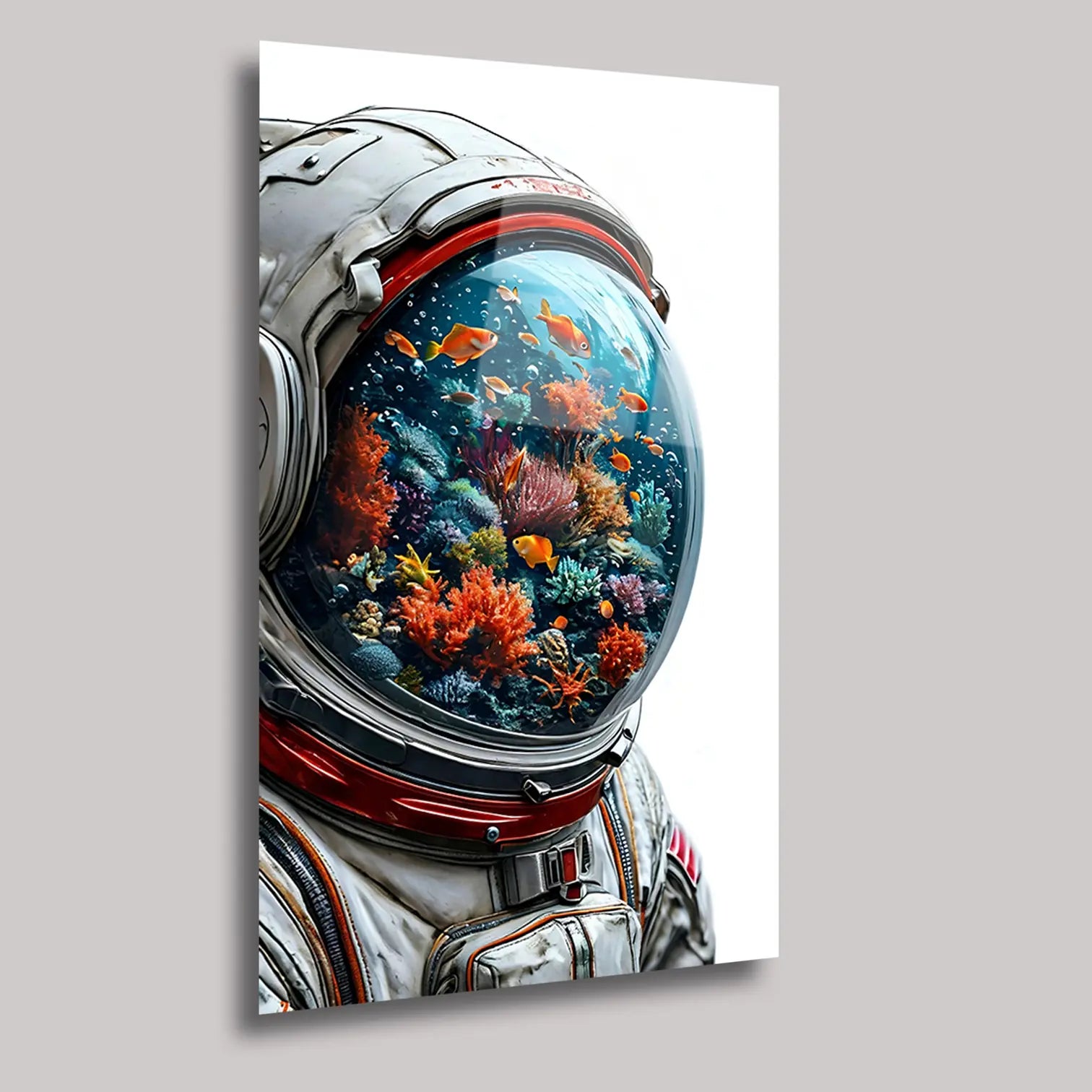 ASTRONOTUN HAYALİ - CAM TABLO - DEG0025
