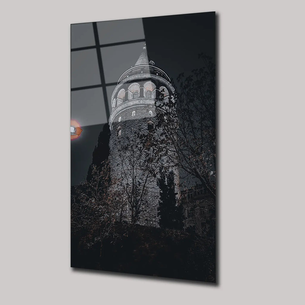 İSTANBUL GALATA KULESİ - CAM TABLO - DEG0254