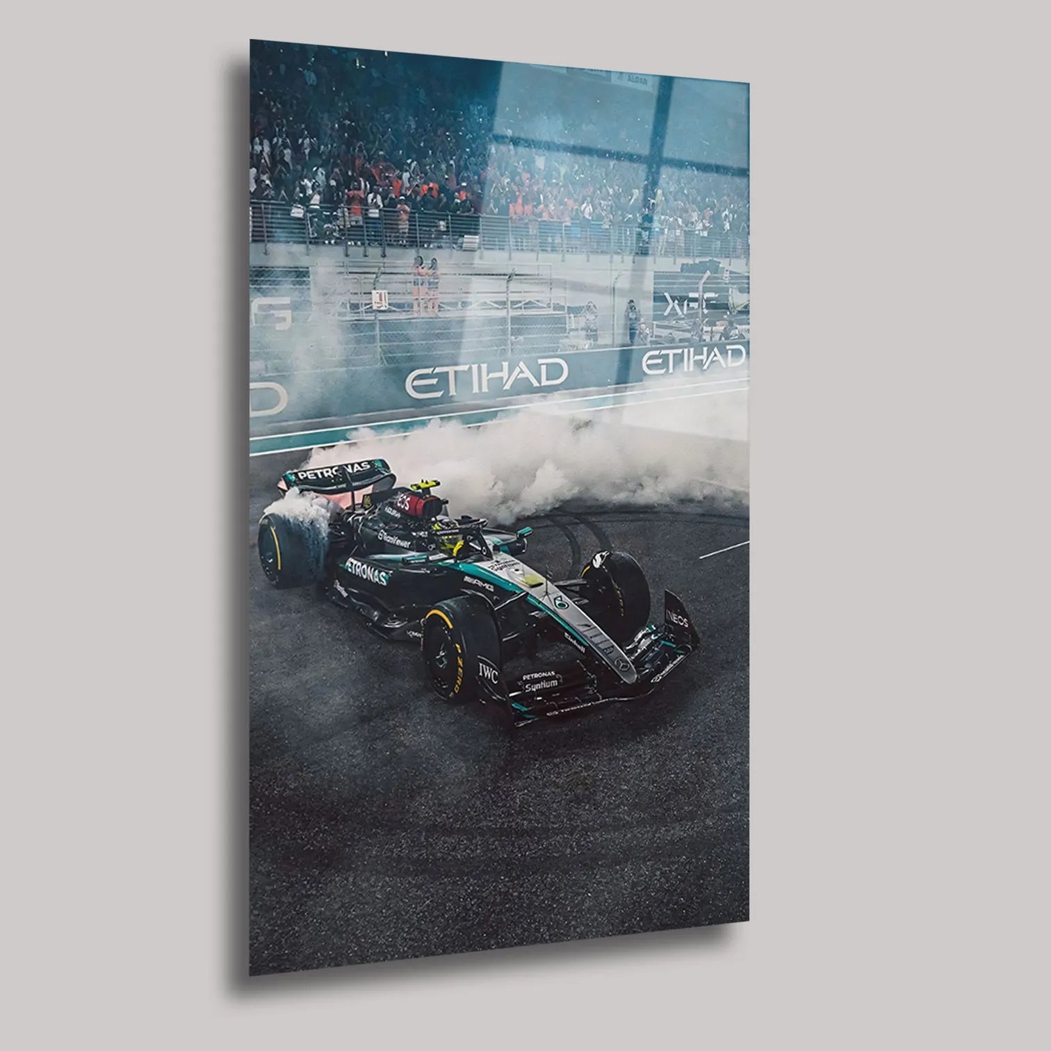 HAMİLTON F1 DONUT - CAM TABLO - DEG0008