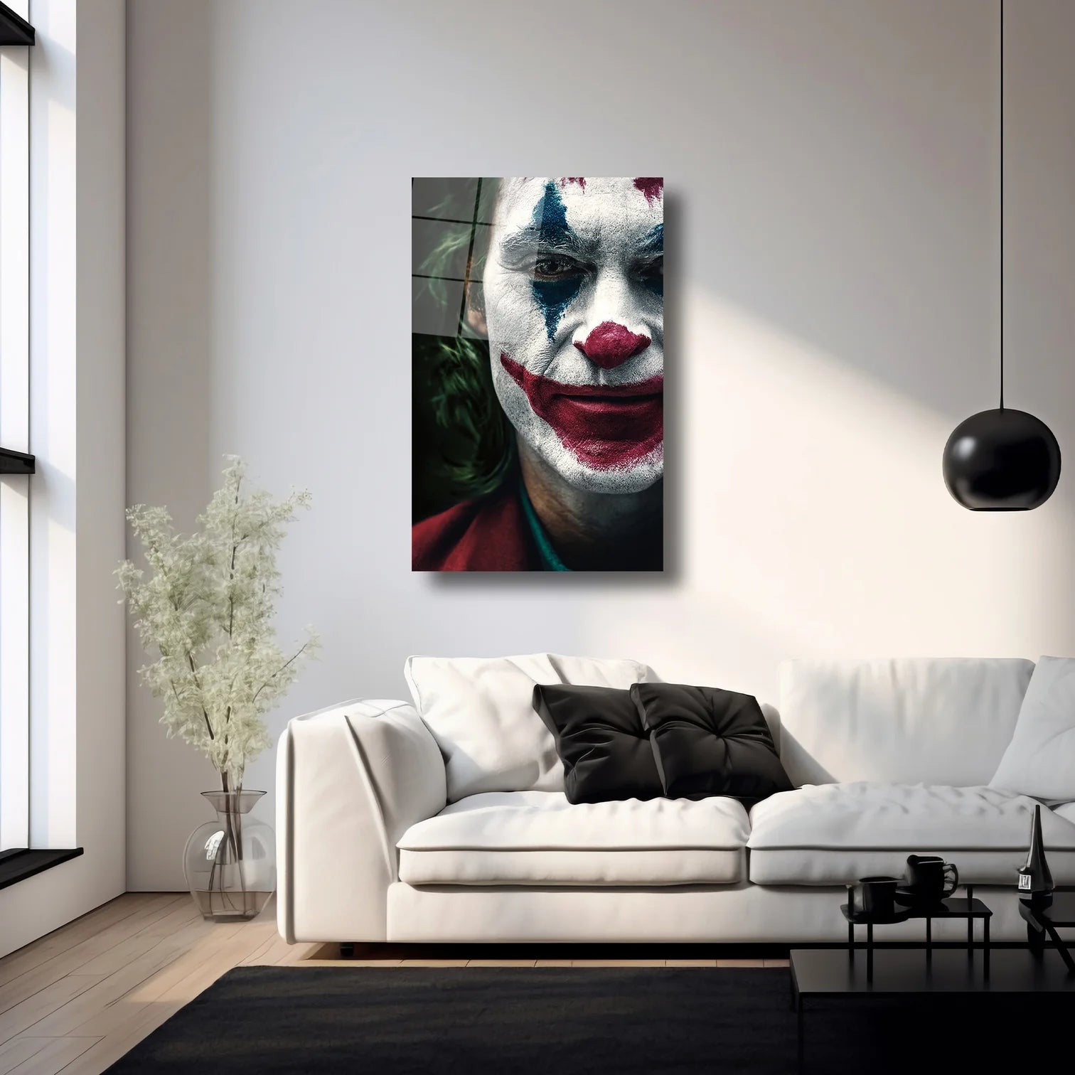 JOKER'İN YÜZÜ - CAM TABLO - DEG0006