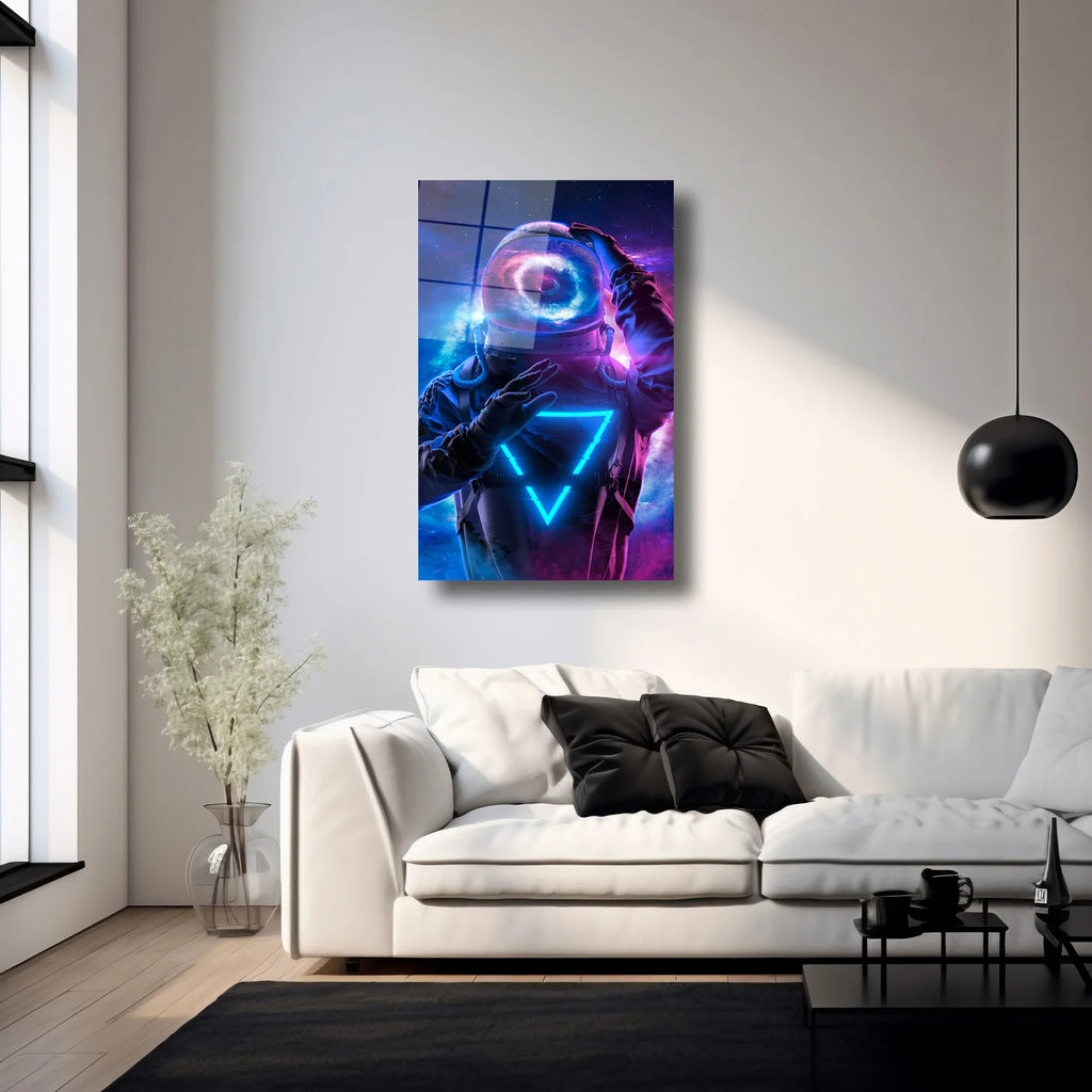 NEON ASTRONOT - CAM TABLO - DEG0166