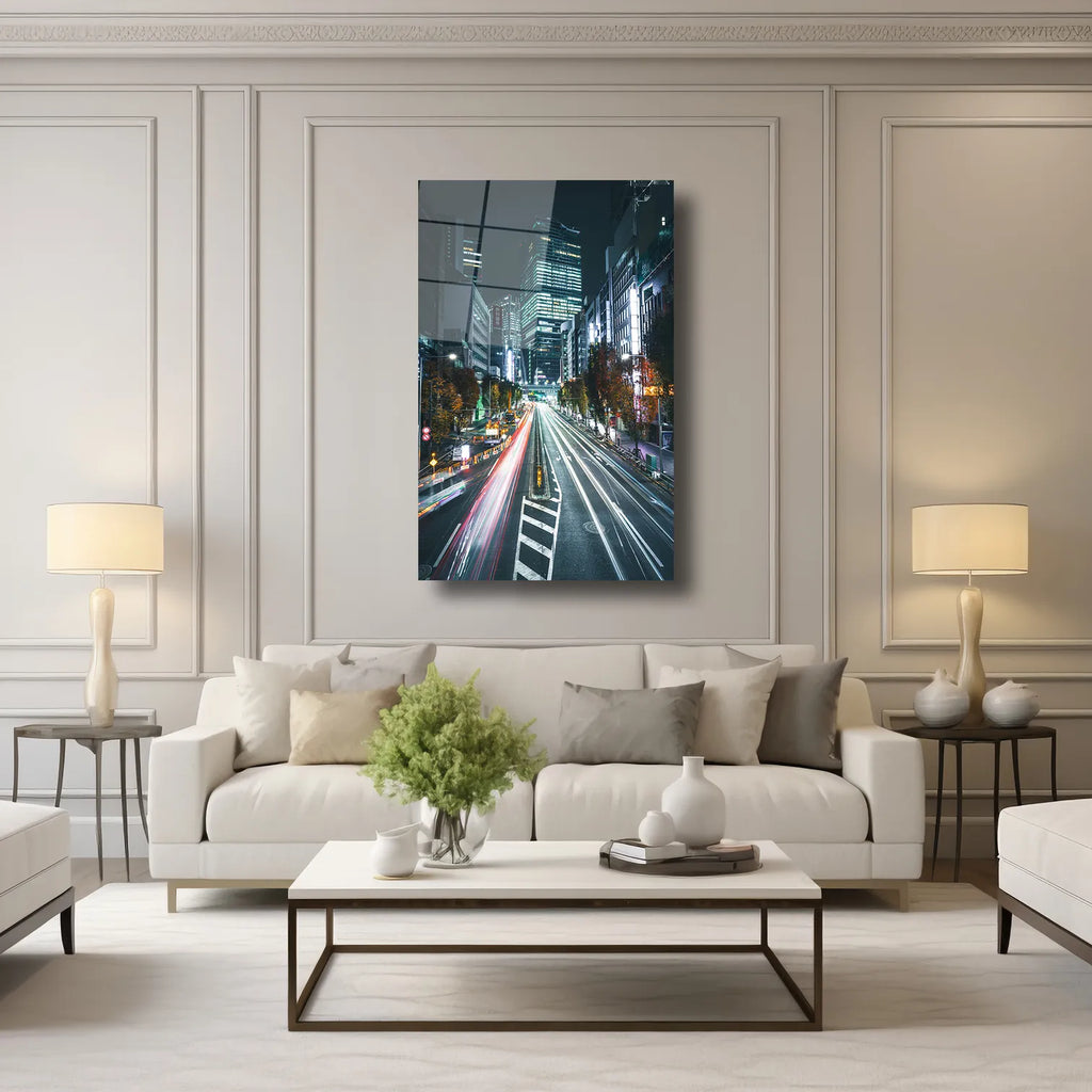 METROPOL IŞIKLARI - CAM TABLO - DEG0285