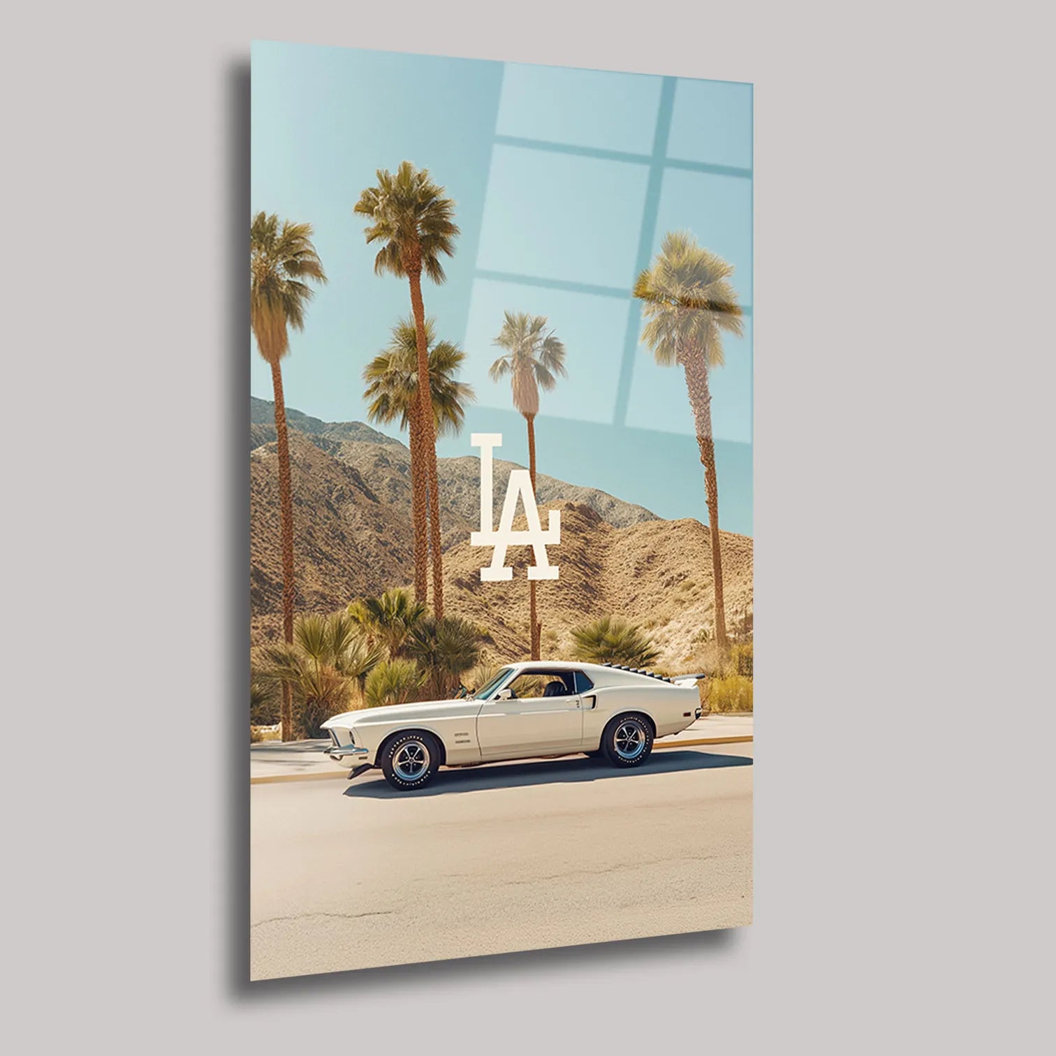 LOS ANGELES RÜYASI - CAM TABLO - DEG0150