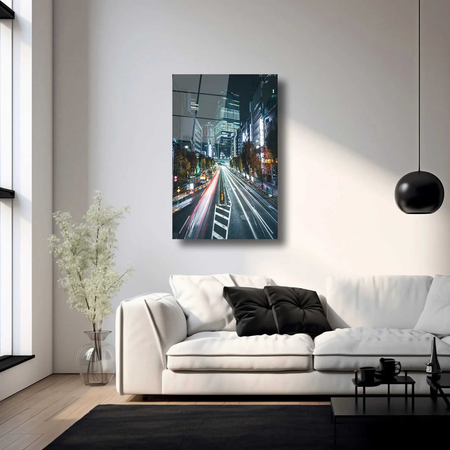 METROPOL IŞIKLARI - CAM TABLO - DEG0285