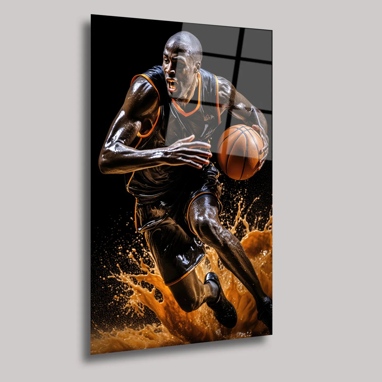 LEBRON JAMES BASKETBOL - CAM TABLO - DEG0136