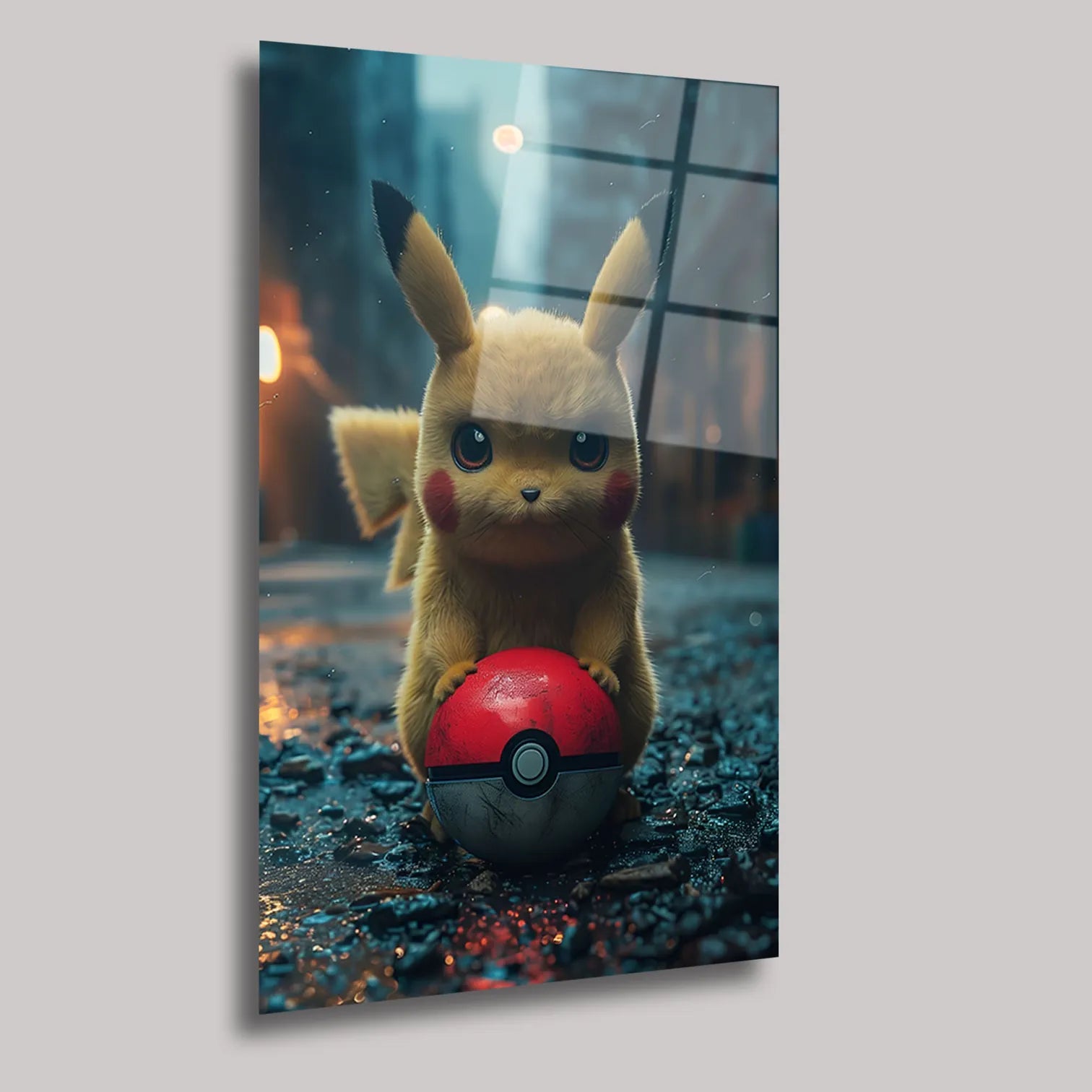 POKEMON PİKAÇU - CAM TABLO - DEG0204