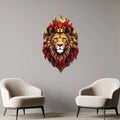 King Lion Renkli Metal Tablo