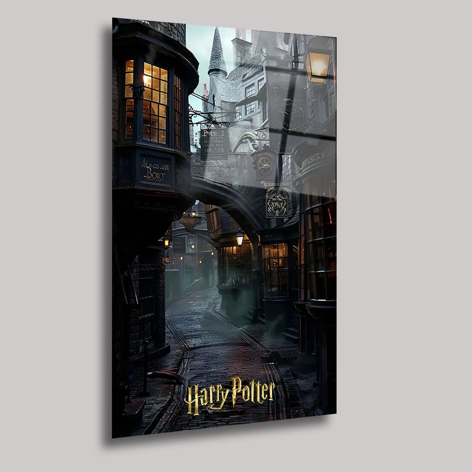 HARRY POTTER DIAGON YOLU - CAM TABLO - DEG0256