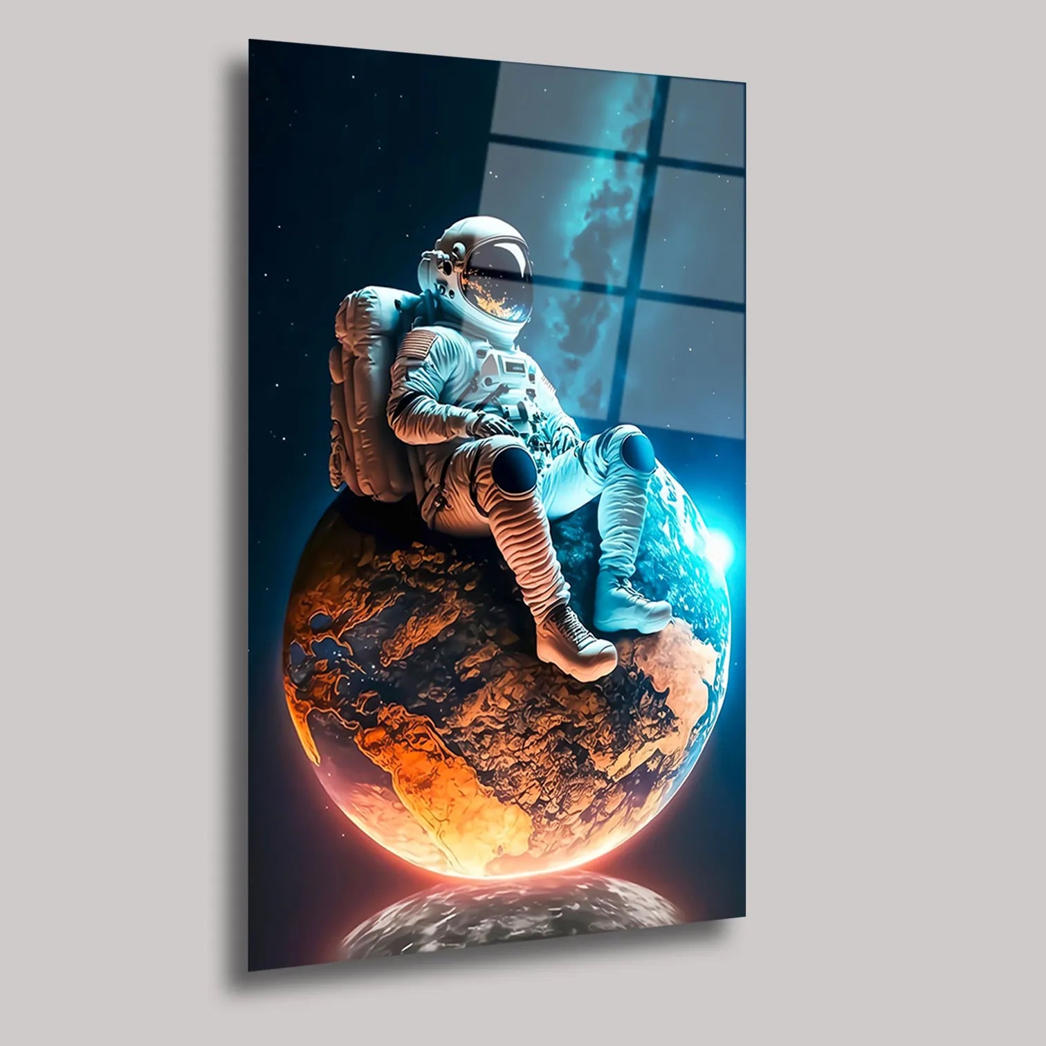 ASTRONUTUN DÜNYASI - CAM TABLO - DEG0130