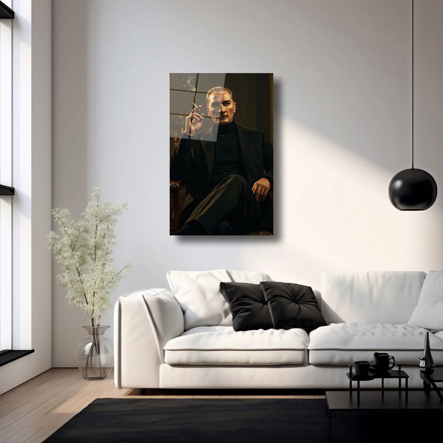 MUSTAFA KEMAL ATATÜRK - CAM TABLO - DEG0294