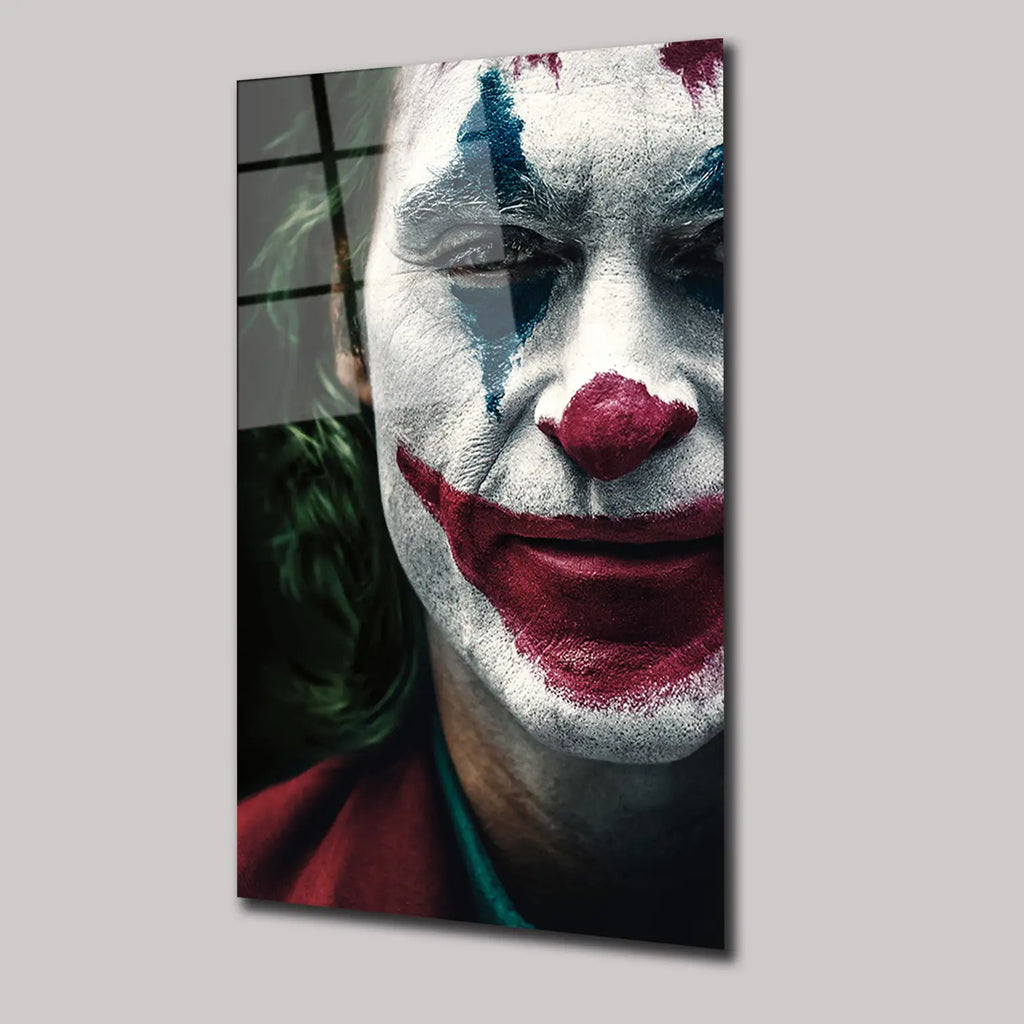 JOKER'İN YÜZÜ - CAM TABLO - DEG0006