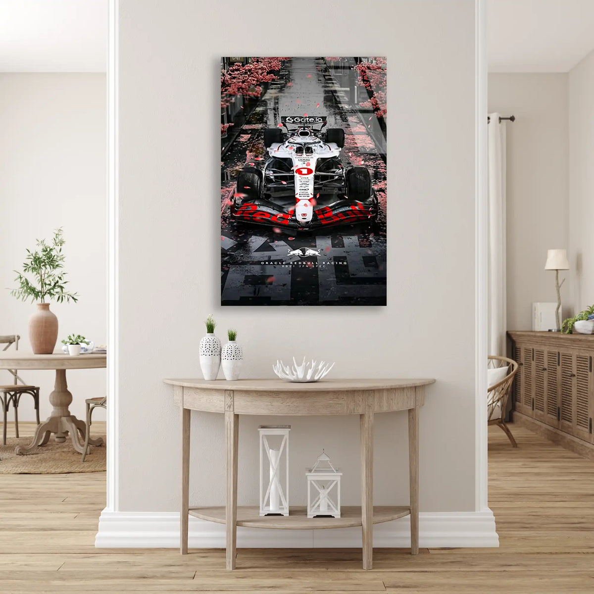 Japonya GP Red Bull F1 Cam Tablo – Formula 1 Duvar Dekoru - DEG0839