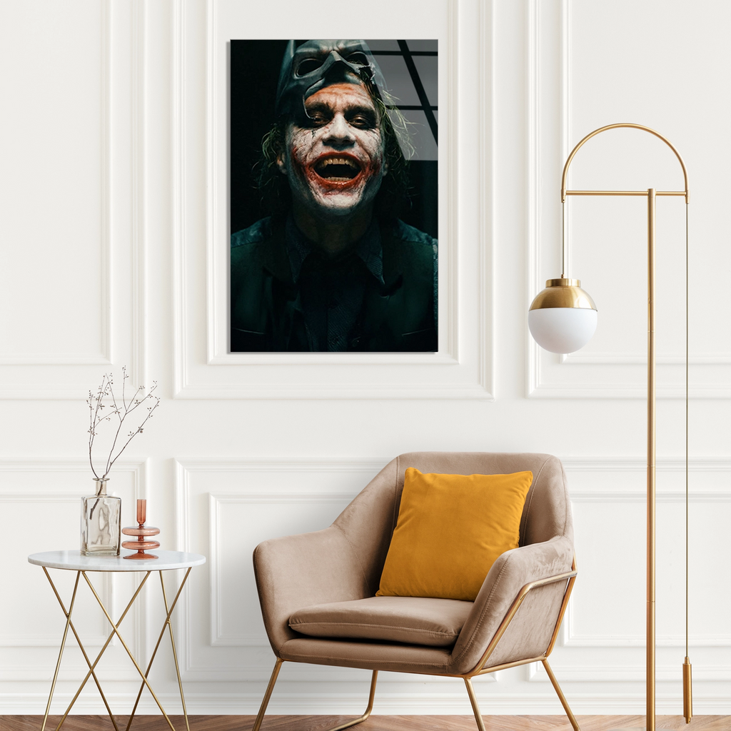 Joker Portre Cam Tablo