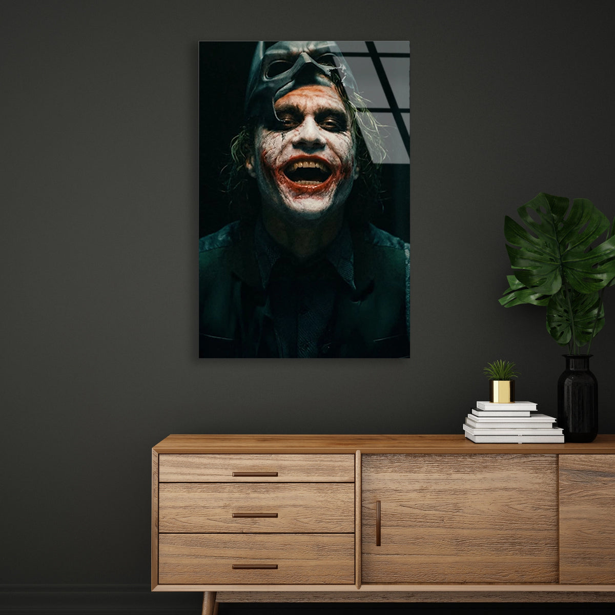 Joker Portre Cam Tablo