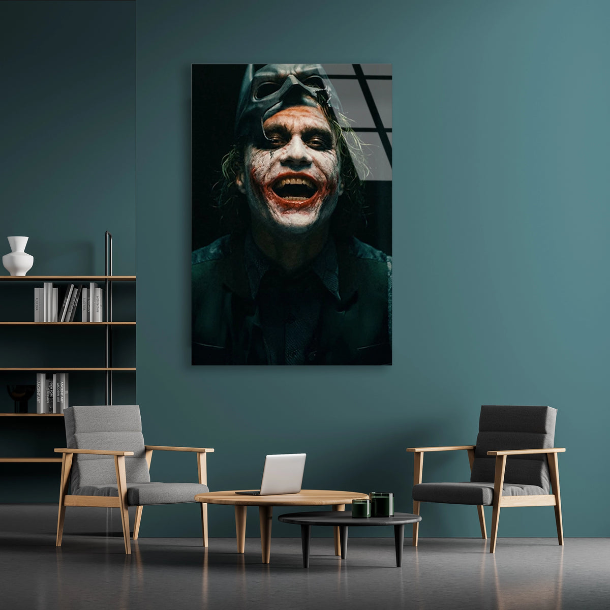 Joker Portre Cam Tablo