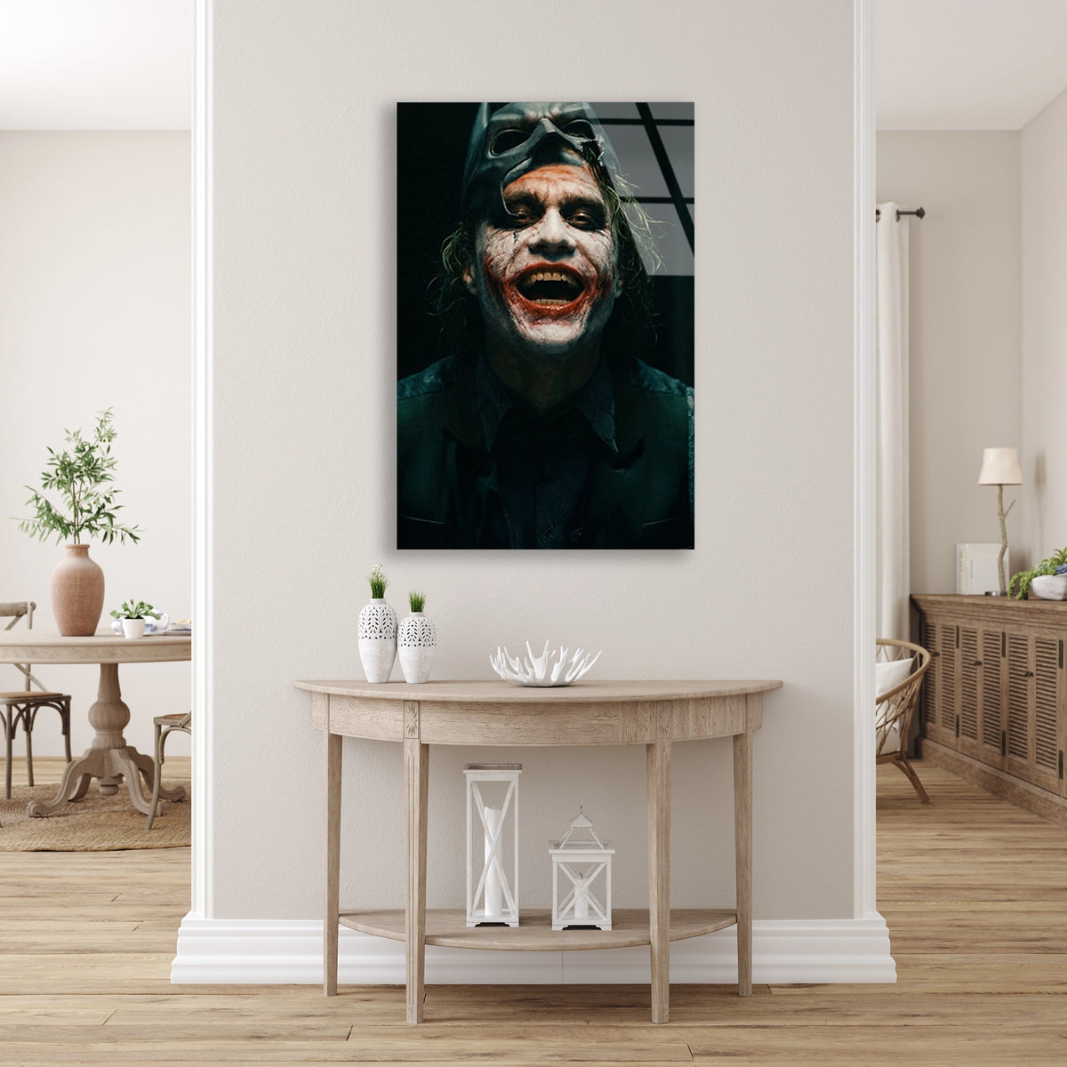 Joker Portre Cam Tablo