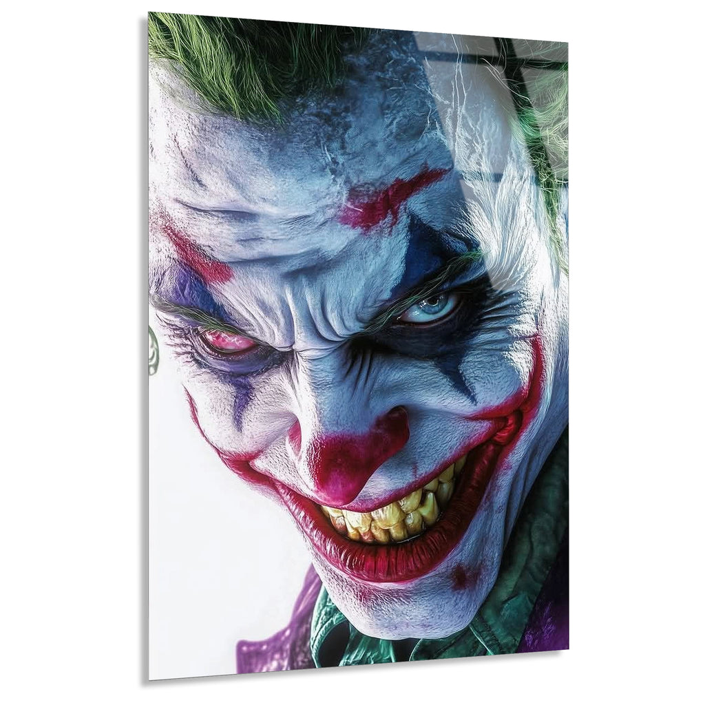 Joker Portresi Cam Tablo