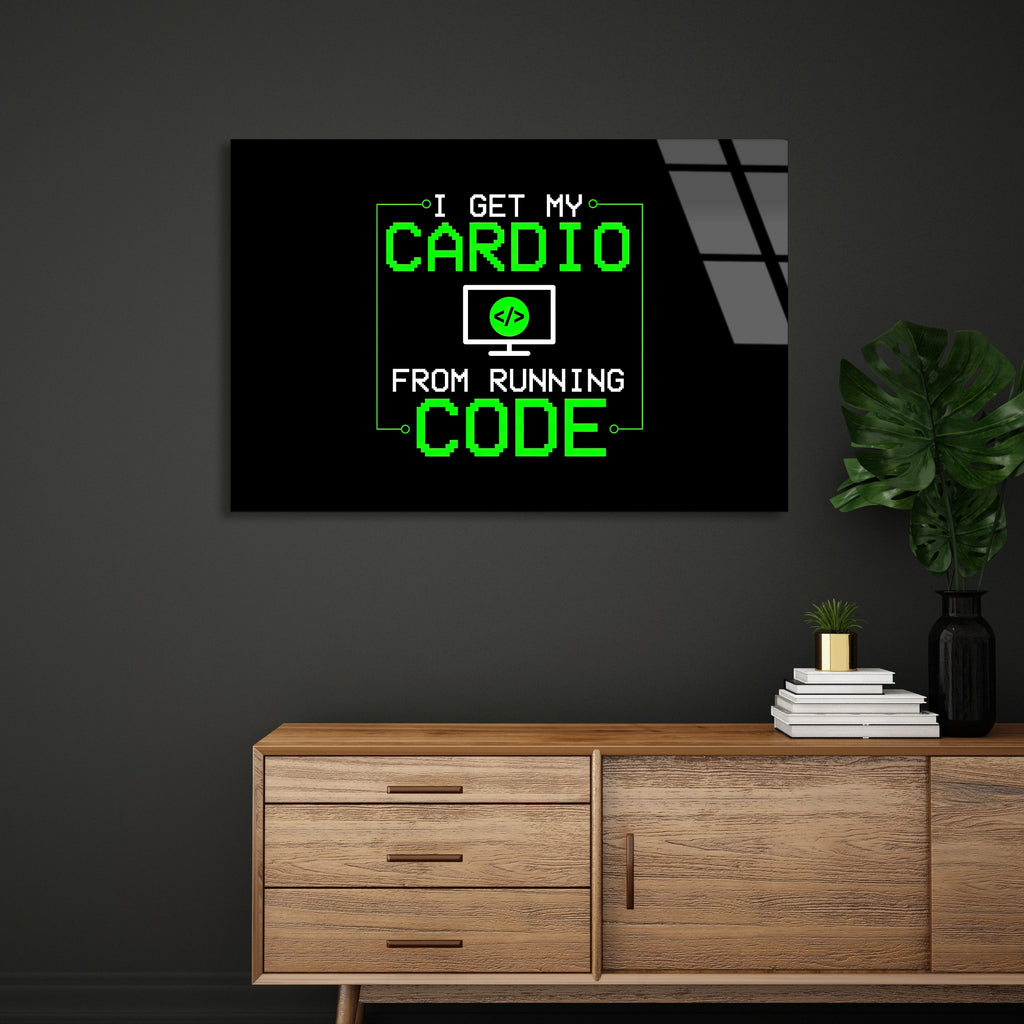 Kod Esprisi Cam Tablo