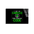 Kod Esprisi Cam Tablo