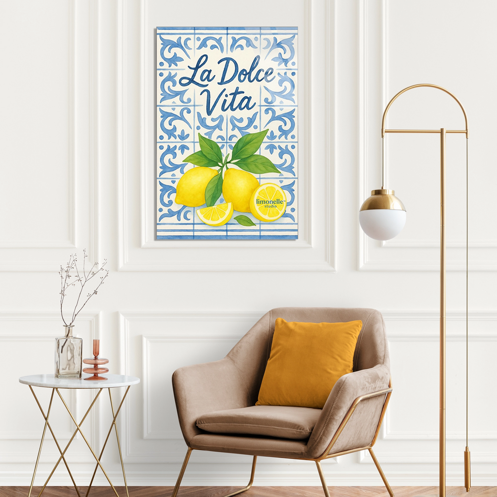 La Dolce Vita Limon Cini Cam Tablo