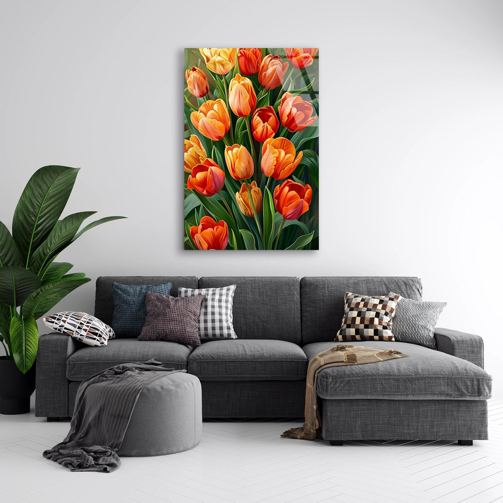 Laleler Cam Tablo