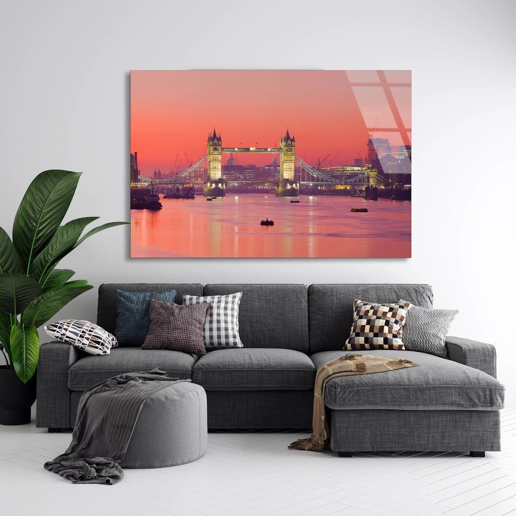 Londra Tower Bridge Cam Tablo