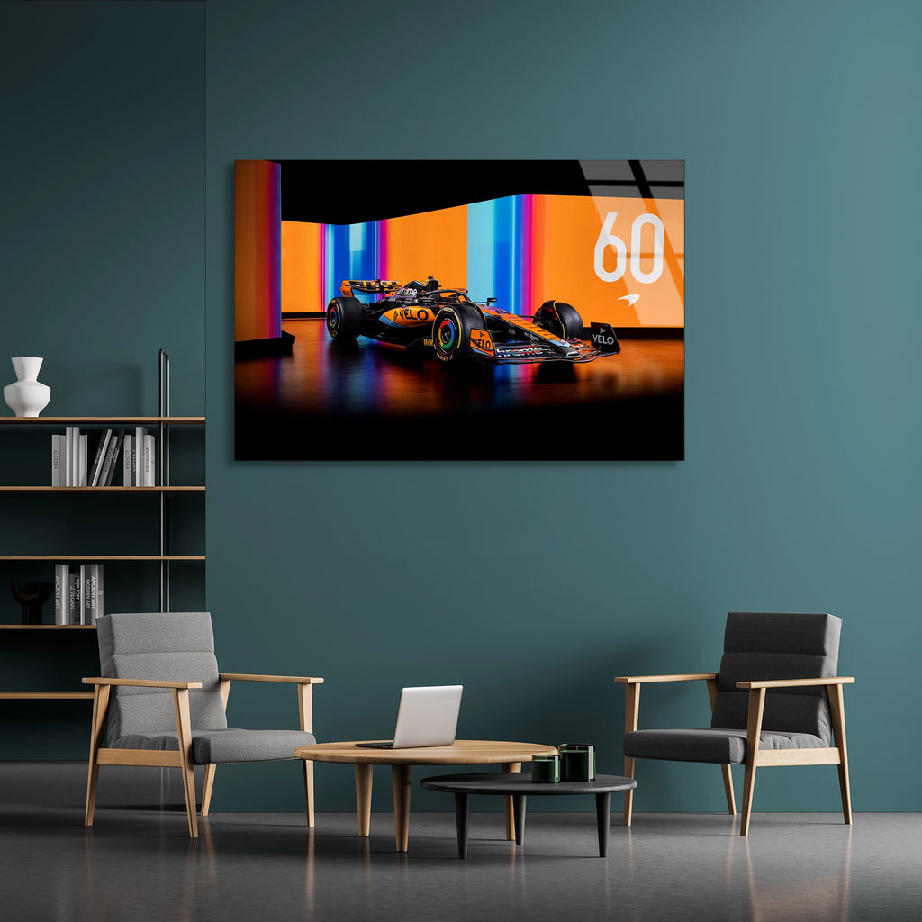 Mclaren F1 Aracı Cam Tablo