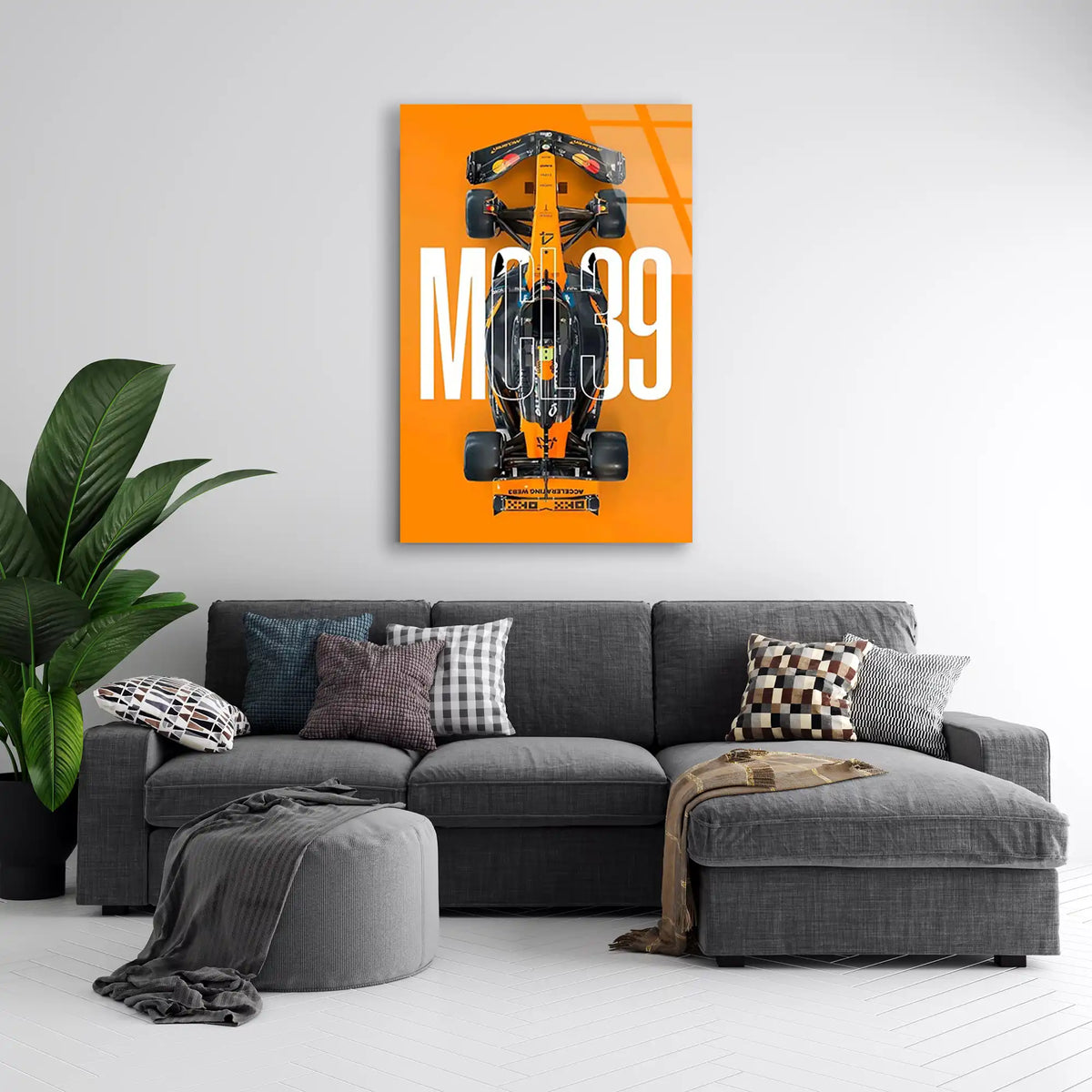 McLaren MCL39 Poster F1 Cam Tablo – Formula 1 Duvar Dekoru - DEG0824