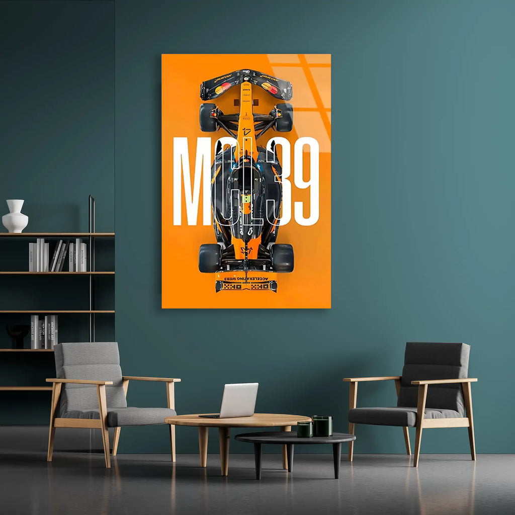 McLaren MCL39 Poster F1 Cam Tablo – Formula 1 Duvar Dekoru - DEG0824