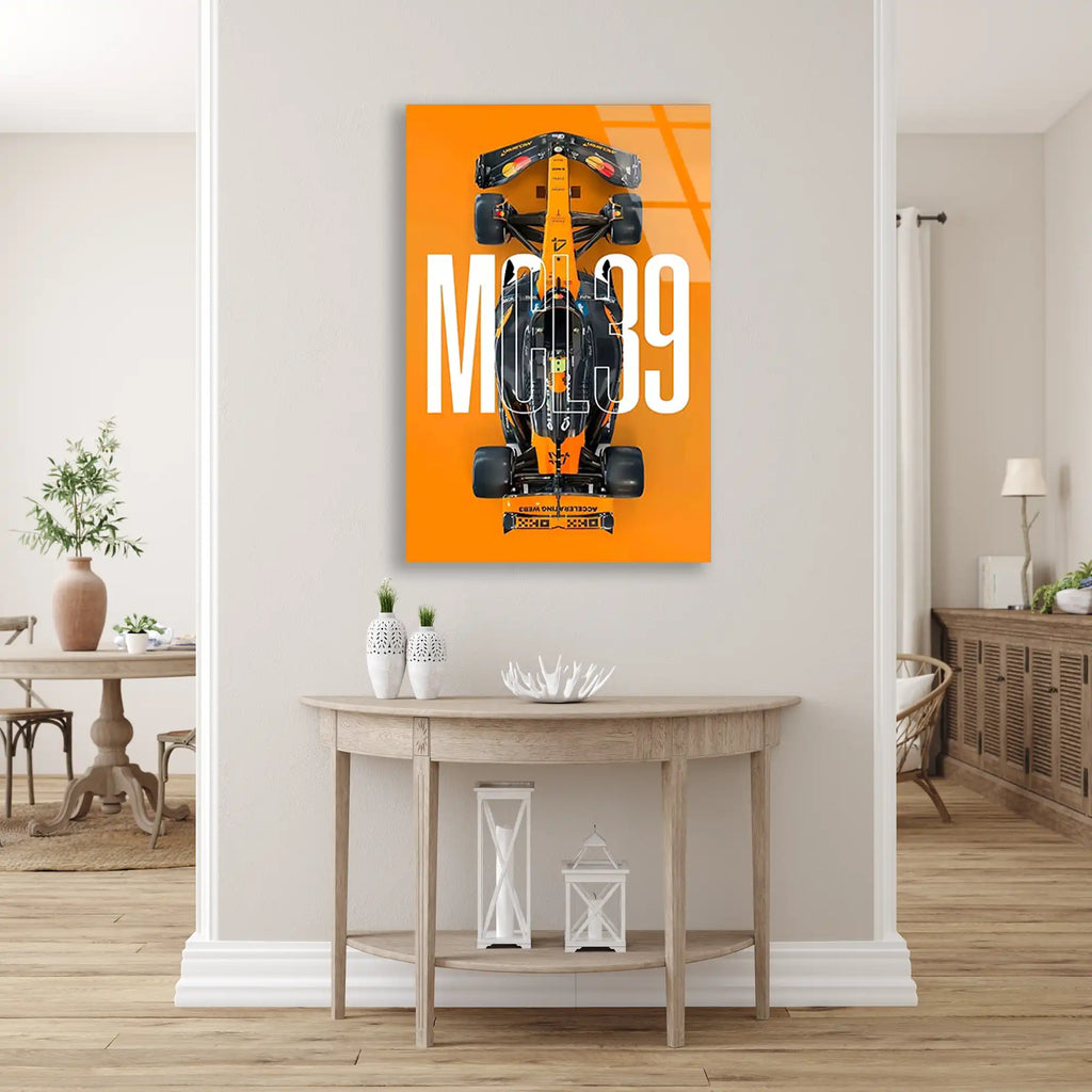 McLaren MCL39 Poster F1 Cam Tablo – Formula 1 Duvar Dekoru - DEG0824