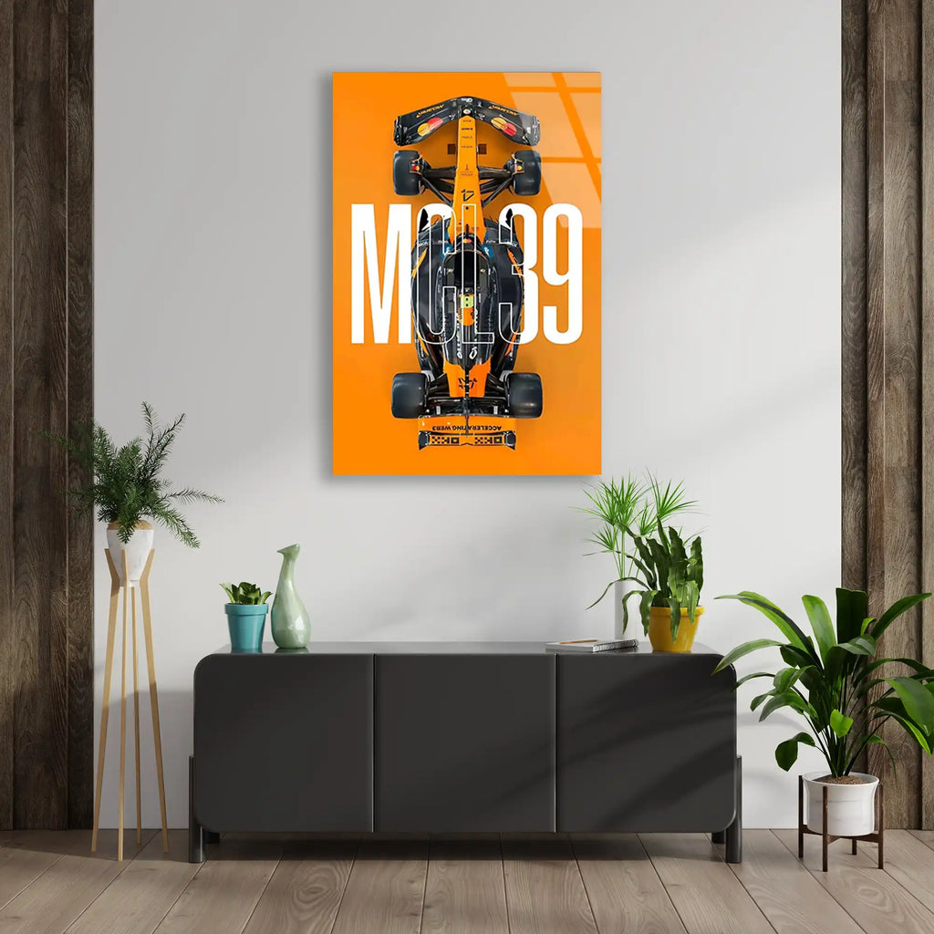 McLaren MCL39 Poster F1 Cam Tablo – Formula 1 Duvar Dekoru - DEG0824