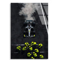 Mercedes Pit Stop Havadan F1 Cam Tablo – Formula 1 Duvar Dekoru - DEG0852