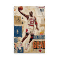 Michael Jordan Smac Basketbol Cam Tablo