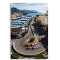 Monaco Pisti Havadan F1 Cam Tablo – Formula 1 Duvar Dekoru - DEG0878