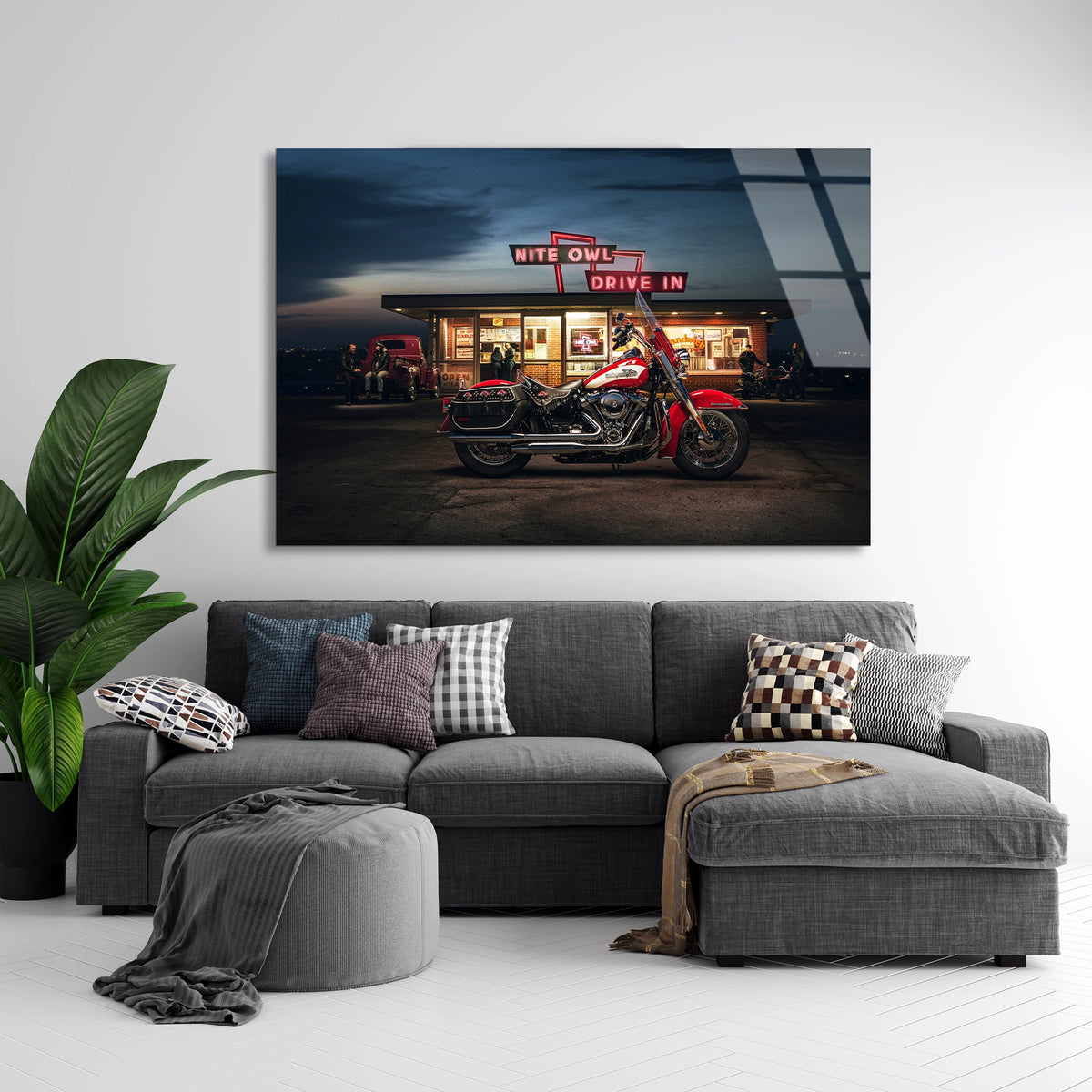 Motosiklet Drive-in Cam Tablo
