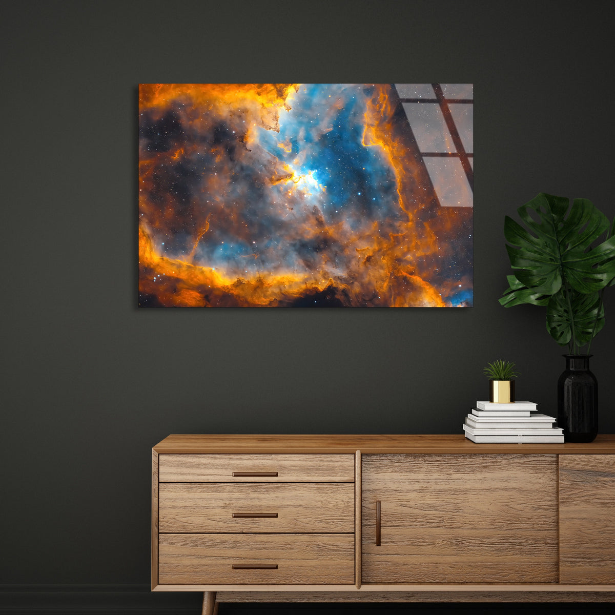 Nebula Bulutsu Cam Tablo