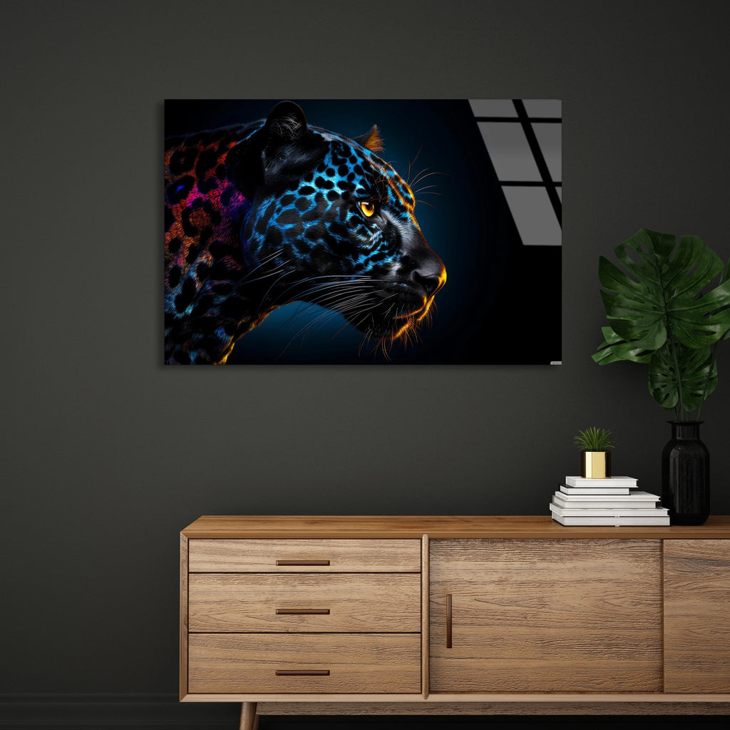 Neon Jaguar Profili Cam Tablo