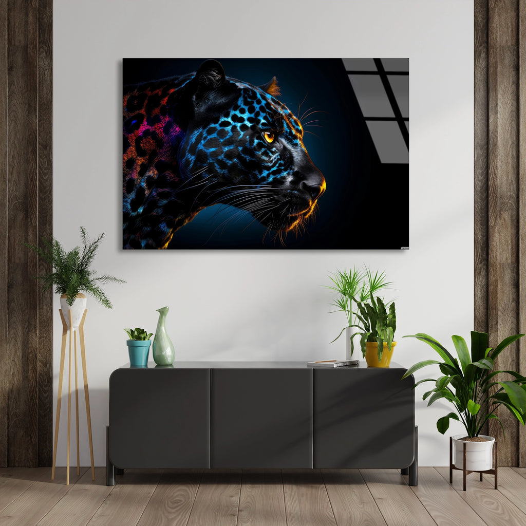 Neon Jaguar Profili Cam Tablo