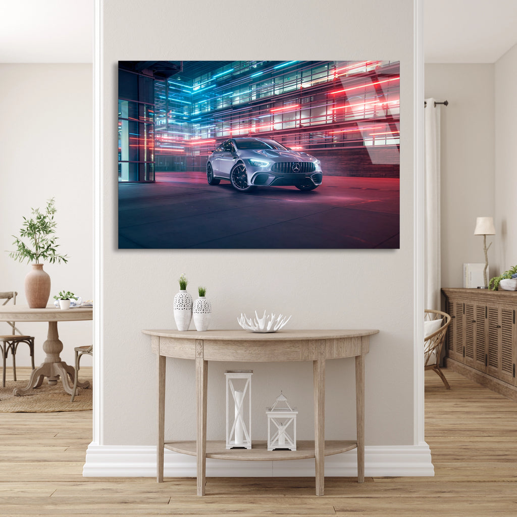Neon Mercedes Amg Cam Tablo