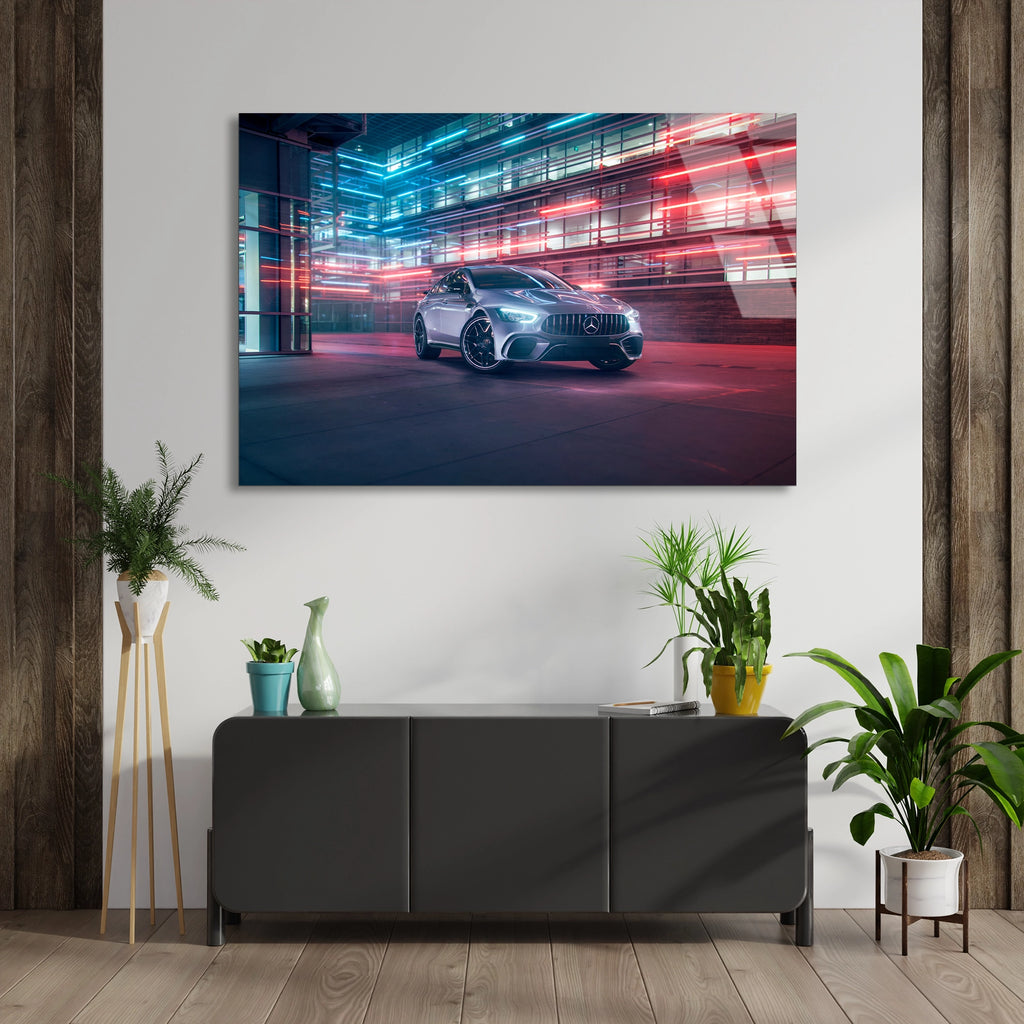 Neon Mercedes Amg Cam Tablo