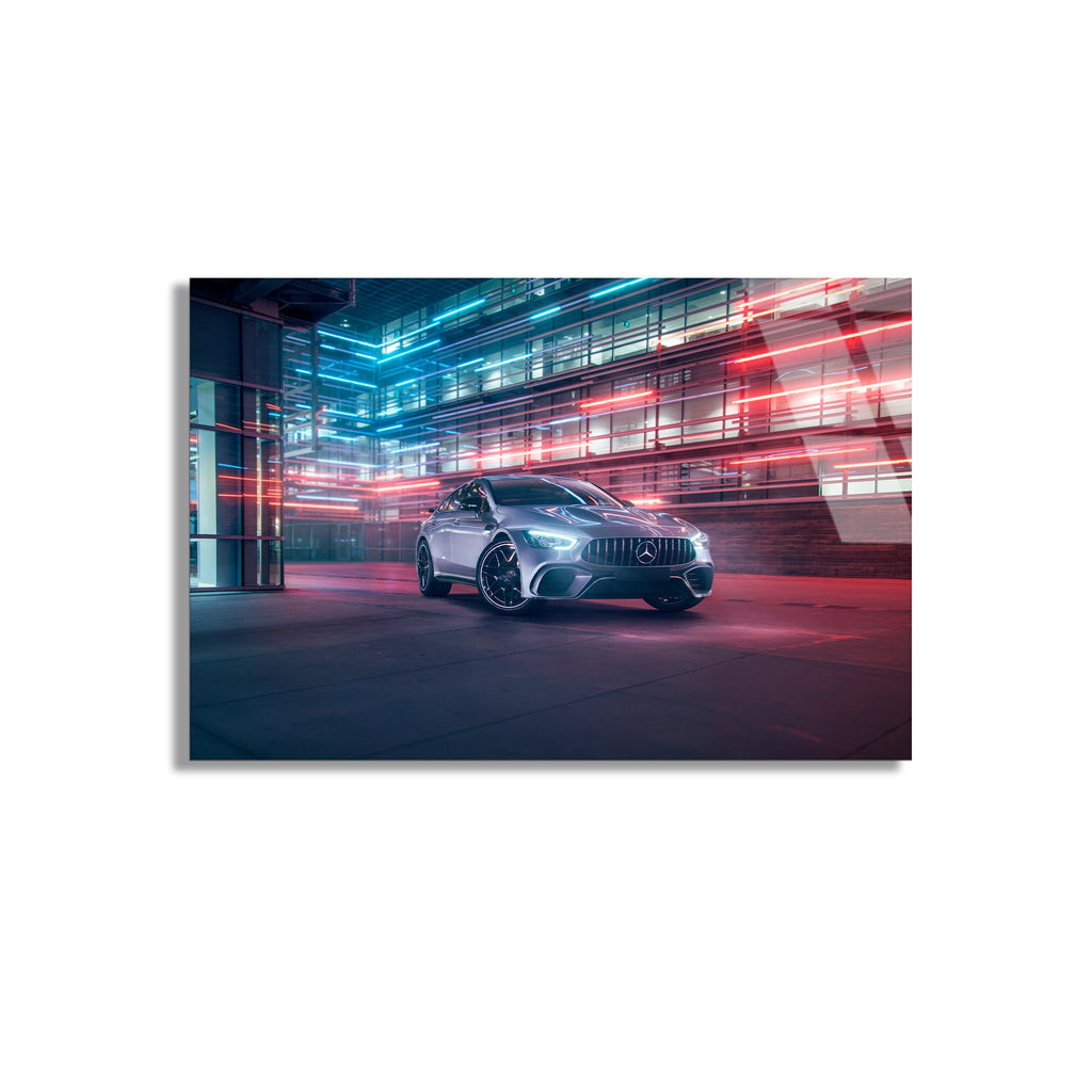 Neon Mercedes Amg Cam Tablo
