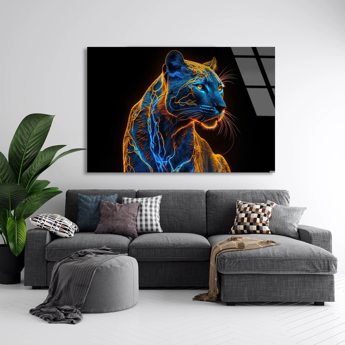 Neon Panter Cam Tablo