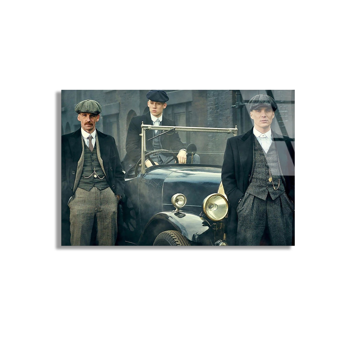 Peaky Blinders Sahnesi Cam Tablo