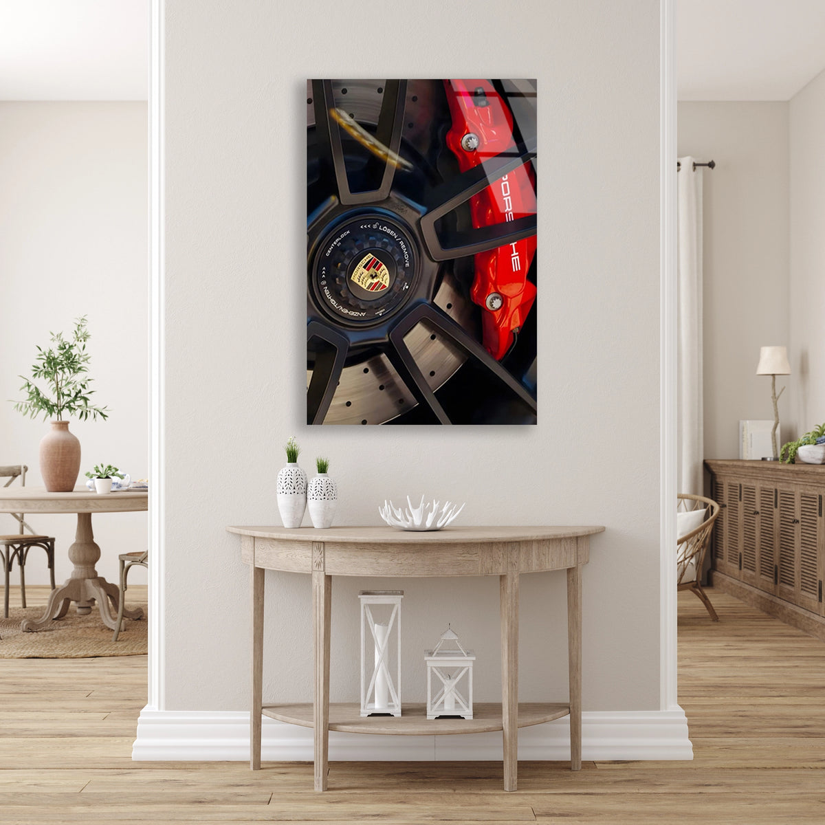 Porsche Jant Detay Cam Tablo