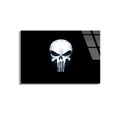 Punisher Logosu Cam Tablo