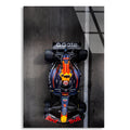 Red Bull Üstten Görünüm F1 Cam Tablo – Formula 1 Duvar Dekoru - DEG0837