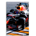 Red Bull Yarış Aracı F1 Cam Tablo – Formula 1 Duvar Dekoru - DEG0833