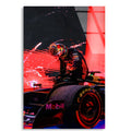 Red Bull Zafer Kıvılcımı F1 Cam Tablo – Formula 1 Duvar Dekoru - DEG0877