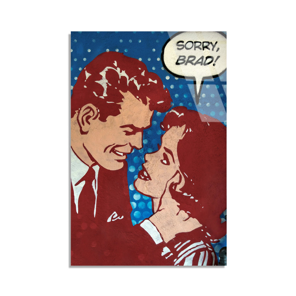Retro Pop Art Cift Cam Tablo