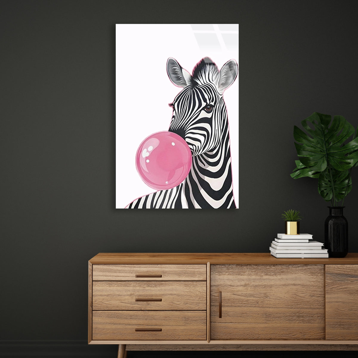 Sakiz Sisiren Zebra Cam Tablo